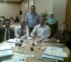With Mohd Zairi (standing), Univ. of Bradford, UK